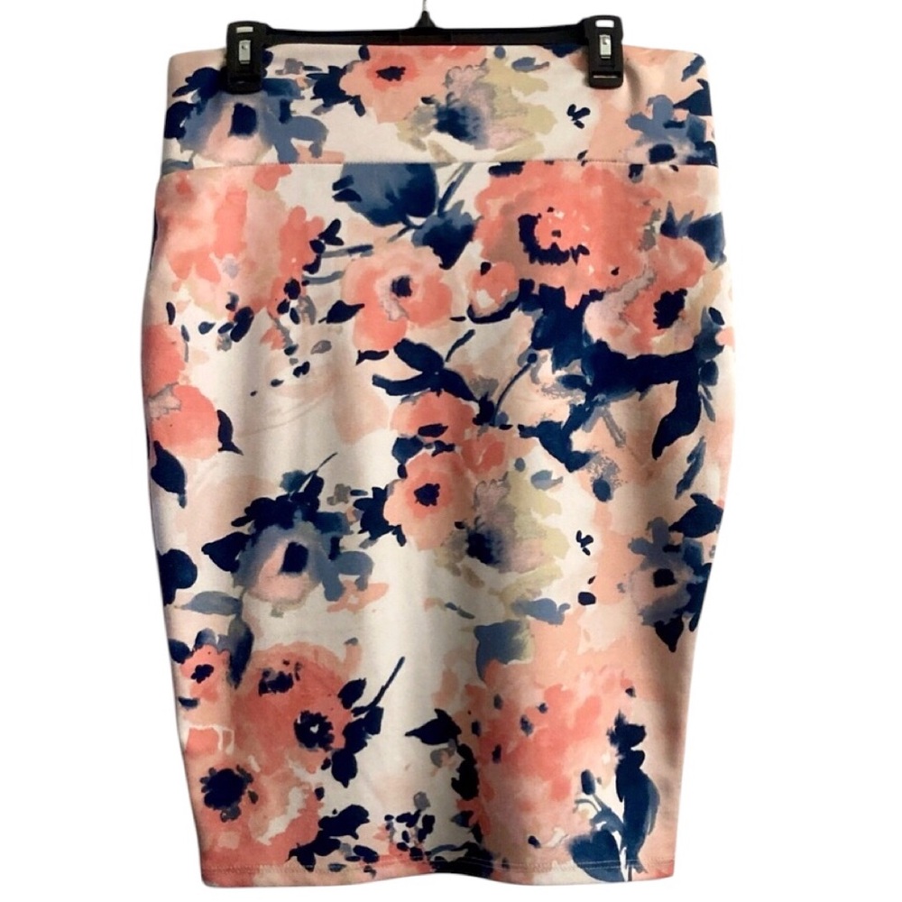 Silhouette NYC Women’s Stretch Knit Floral Pencil Skirt 🌸